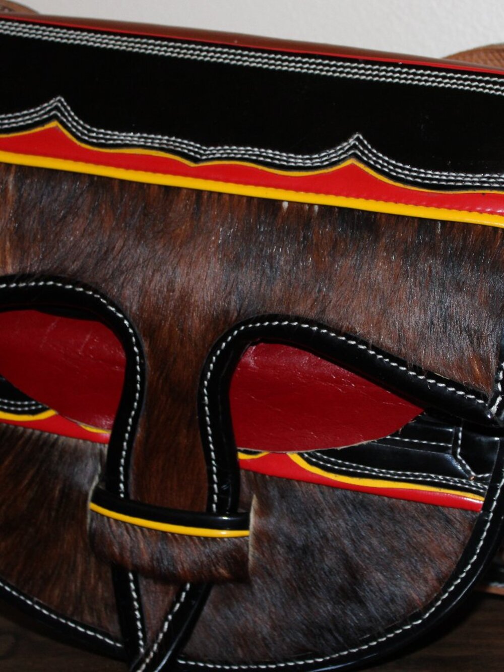 Carriel Colombiano Grande 100% Leather Cowhide Satchel Colombian Crossbody Bag